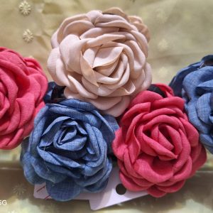 bloom rose hair clip