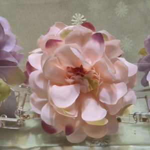 petalbloom fabric hair clips