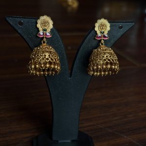 peacock heritage temple jhumka